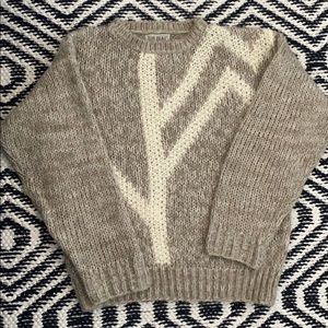 Vintage Retro Patterned Sweater